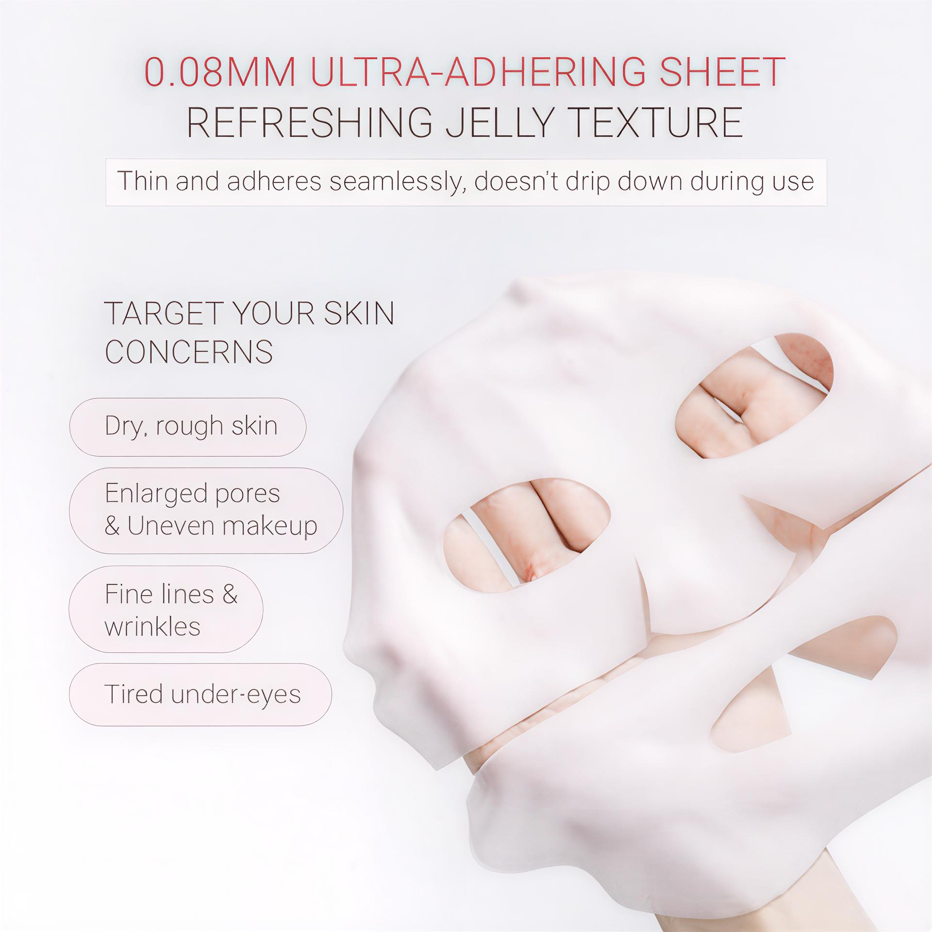 Rose Peptide Collagen Hydrogel Mask Pack - Image 4
