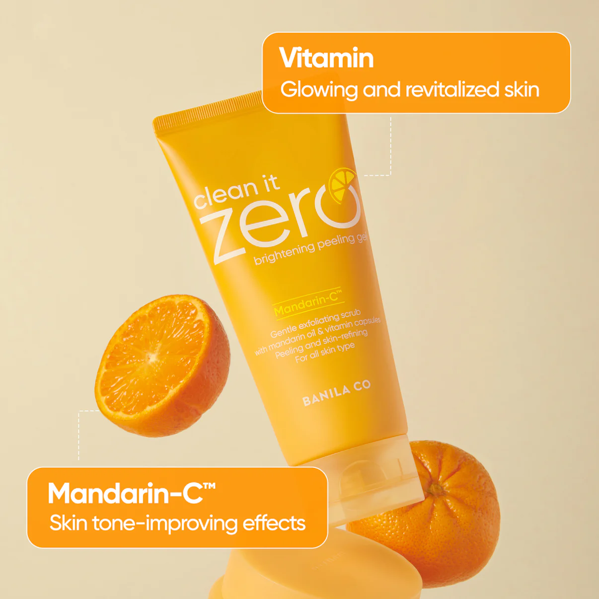 Clean It Zero Brightening Peeling Gel Exfoliator - Image 3